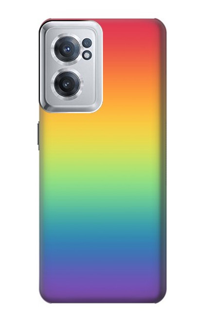 S3698 LGBTグラデーションプライドフラグ LGBT Gradient Pride Flag OnePlus Nord CE 2 5G バックケース、フリップケース・カバー