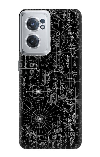 S3808 数学黒板 Mathematics Blackboard OnePlus Nord CE 2 5G バックケース、フリップケース・カバー