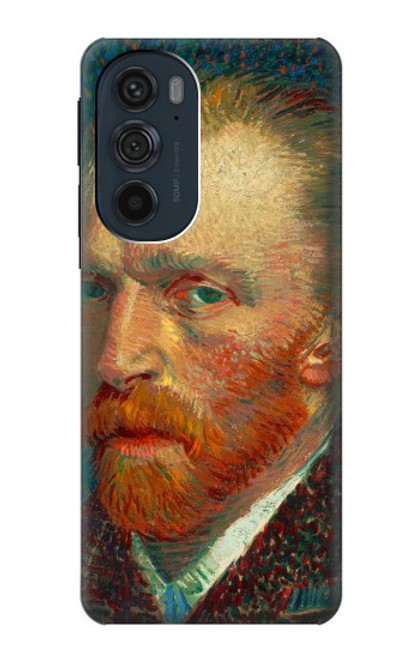 S3335 ヴィンセント・ヴァン・ゴッホ ポートレート Vincent Van Gogh Self Portrait Motorola Edge 30 Pro バックケース、フリップケース・カバー