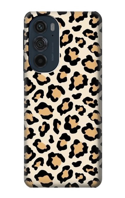 S3374 ヒョウのパターン Fashionable Leopard Seamless Pattern Motorola Edge 30 Pro バックケース、フリップケース・カバー