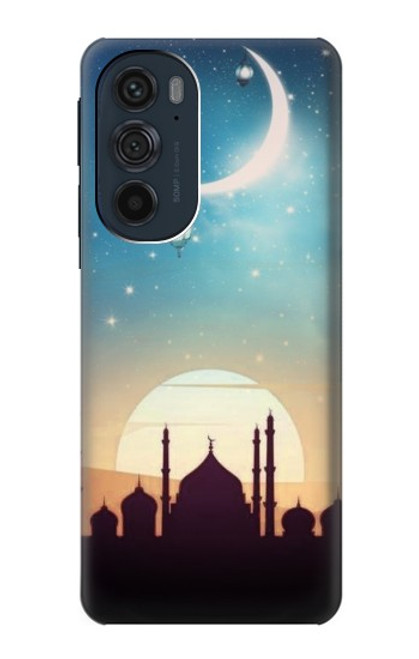 S3502 イスラムの夕日 Islamic Sunset Motorola Edge 30 Pro バックケース、フリップケース・カバー