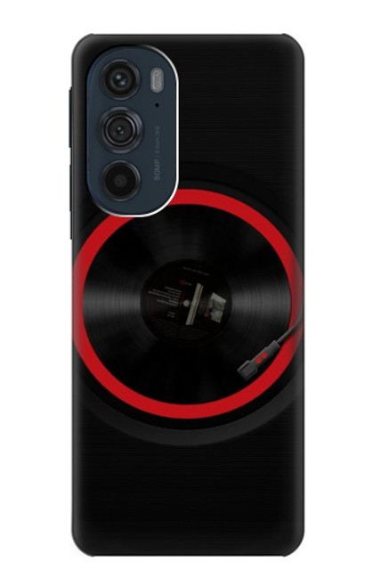 S3531 スピニングレコードプレーヤー Spinning Record Player Motorola Edge 30 Pro バックケース、フリップケース・カバー