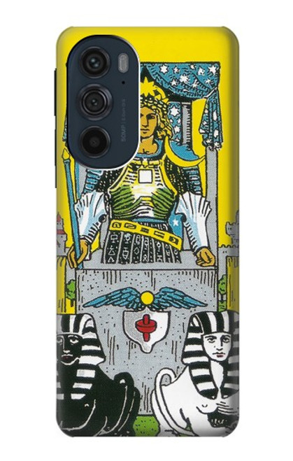 S3739 タロットカード戦車 Tarot Card The Chariot Motorola Edge 30 Pro バックケース、フリップケース・カバー