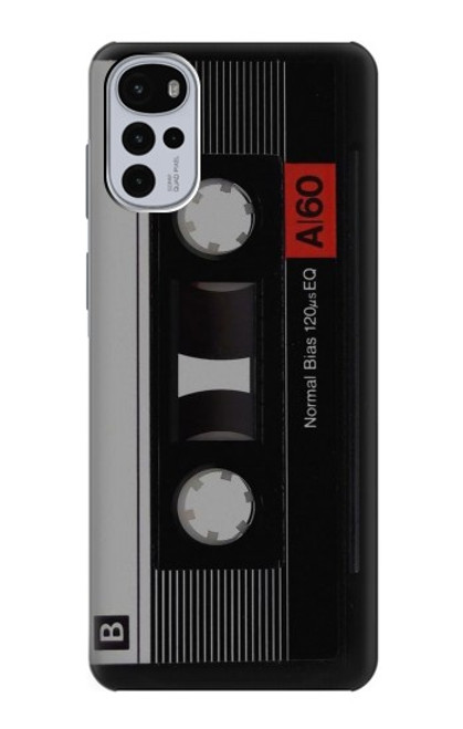 S3516 ビンテージカセットテープ Vintage Cassette Tape Motorola Moto G22 バックケース、フリップケース・カバー