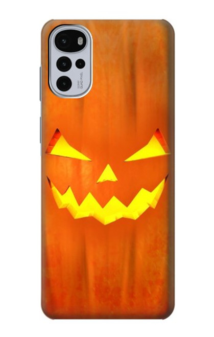 S3828 カボチャハロウィーン Pumpkin Halloween Motorola Moto G22 バックケース、フリップケース・カバー