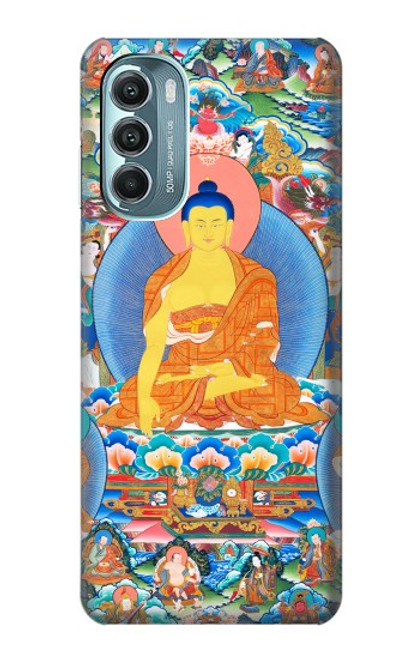S1256 仏の絵画 Buddha Paint Motorola Moto G Stylus 5G (2022) バックケース、フリップケース・カバー