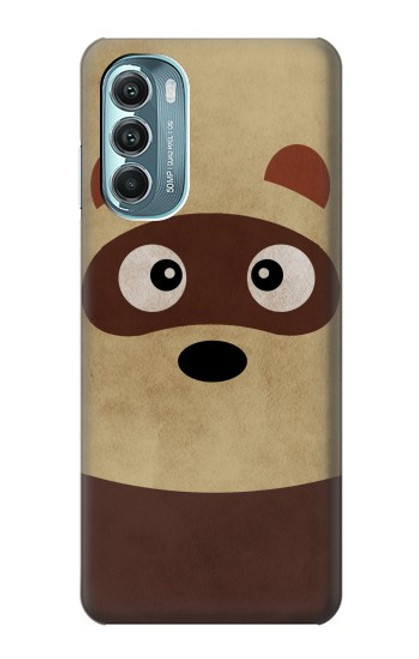 S2825 かわいいアライグマ Cute Cartoon Raccoon Motorola Moto G Stylus 5G (2022) バックケース、フリップケース・カバー