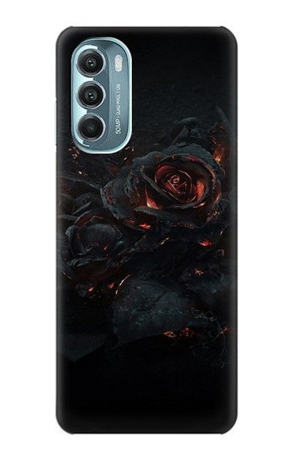 S3672 バーンドローズ Burned Rose Motorola Moto G Stylus 5G (2022) バックケース、フリップケース・カバー