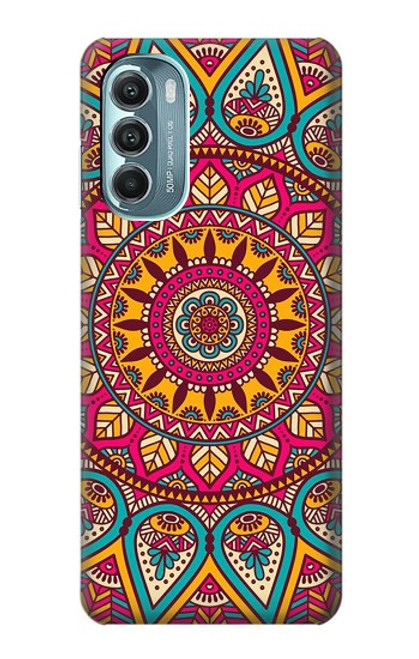 S3694 ヒッピーアートパターン Hippie Art Pattern Motorola Moto G Stylus 5G (2022) バックケース、フリップケース・カバー