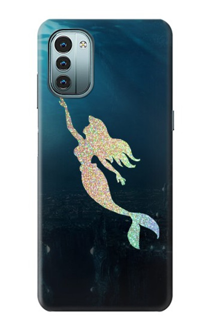 S3250 マーメイド Mermaid Undersea Nokia G11, G21 バックケース、フリップケース・カバー