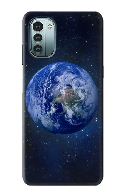 S3430 青い星 Blue Planet Nokia G11, G21 バックケース、フリップケース・カバー