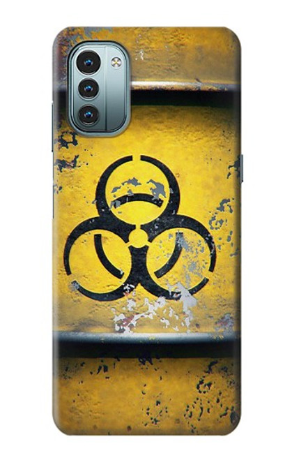 S3669 バイオハザードタンクグラフィック Biological Hazard Tank Graphic Nokia G11, G21 バックケース、フリップケース・カバー