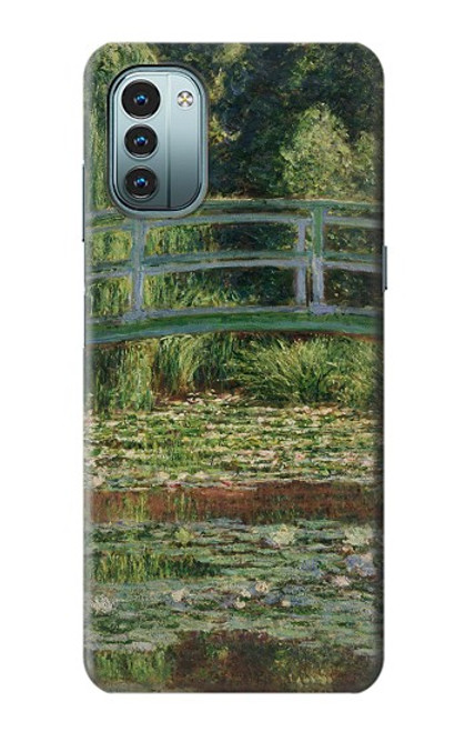 S3674 クロードモネ歩道橋とスイレンプール Claude Monet Footbridge and Water Lily Pool Nokia G11, G21 バックケース、フリップケース・カバー