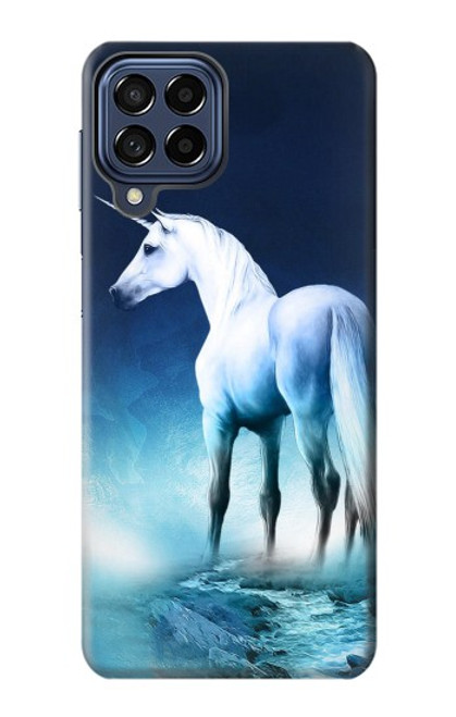 S1130 ユニコーン Unicorn Horse Samsung Galaxy M53 バックケース、フリップケース・カバー