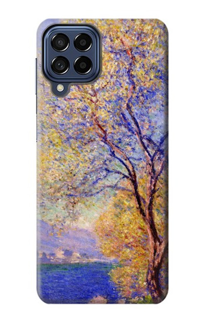 S3339 サリス・ガーデンから見たアンティーブ  クロード・モネ Claude Monet Antibes Seen from the Salis Gardens Samsung Galaxy M53 バックケース、フリップケース・カバー