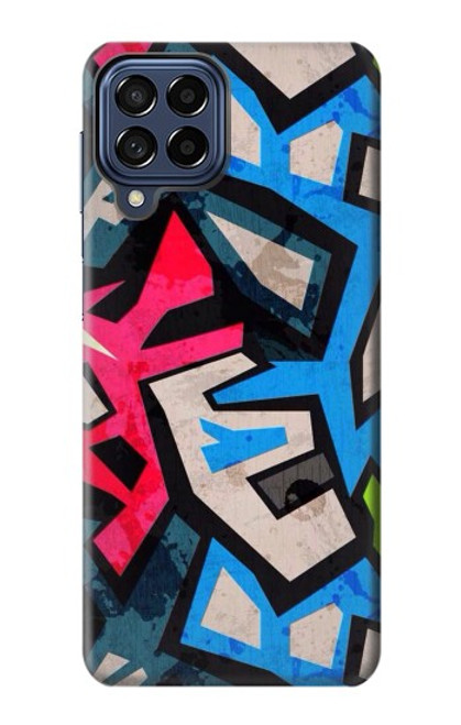 S3445 グラフィティストリートアート Graffiti Street Art Samsung Galaxy M53 バックケース、フリップケース・カバー