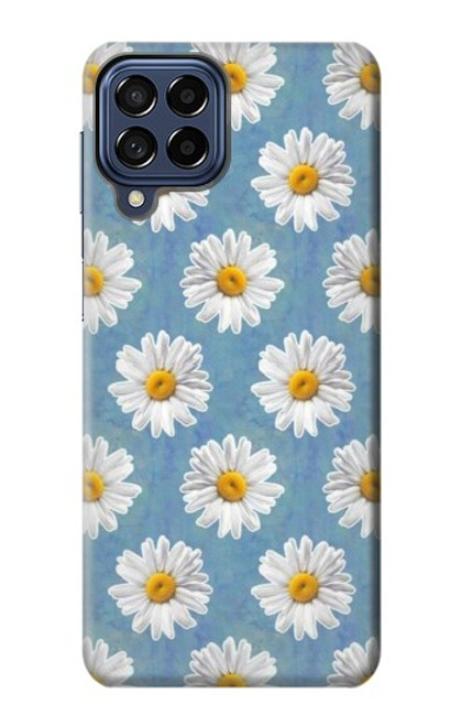 S3454 フローラルデイジー Floral Daisy Samsung Galaxy M53 バックケース、フリップケース・カバー