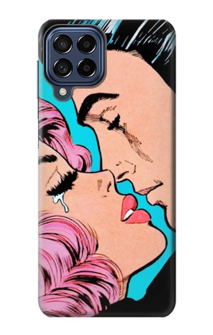 S3469 ポップアート Pop Art Samsung Galaxy M53 バックケース、フリップケース・カバー