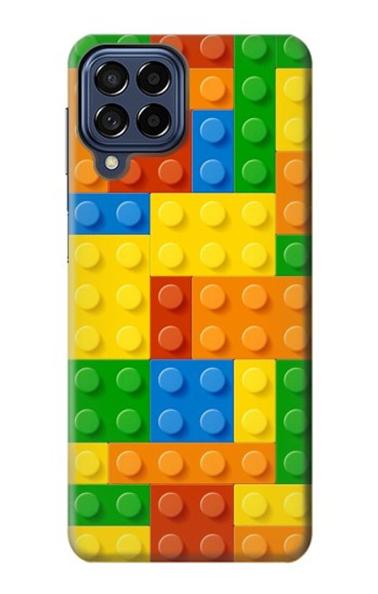 S3595 レンガのおもちゃ Brick Toy Samsung Galaxy M53 バックケース、フリップケース・カバー