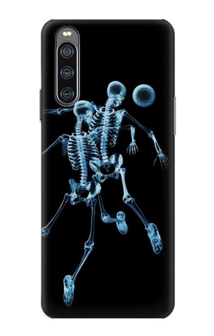 S1111 サッカー エックス線 - Soccer X-ray Sony Xperia 10 IV バックケース、フリップケース・カバー