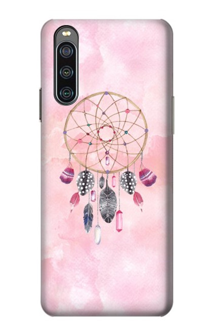 S3094 ドリームキャッチャー 水彩 Dreamcatcher Watercolor Painting Sony Xperia 10 IV バックケース、フリップケース・カバー