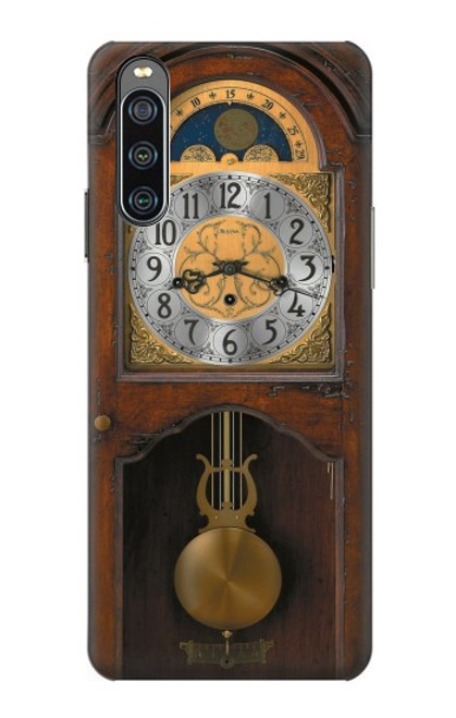 S3173 大きな古時計 Grandfather Clock Antique Wall Clock Sony Xperia 10 IV バックケース、フリップケース・カバー