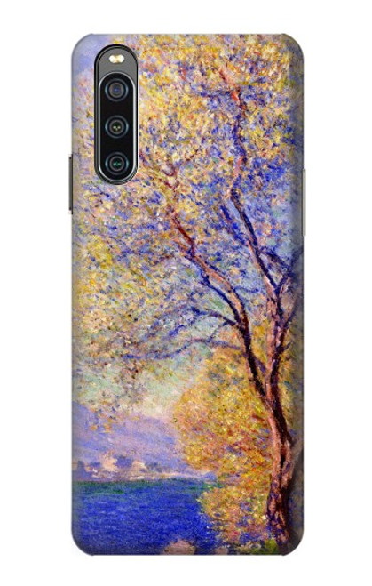 S3339 サリス・ガーデンから見たアンティーブ  クロード・モネ Claude Monet Antibes Seen from the Salis Gardens Sony Xperia 10 IV バックケース、フリップケース・カバー