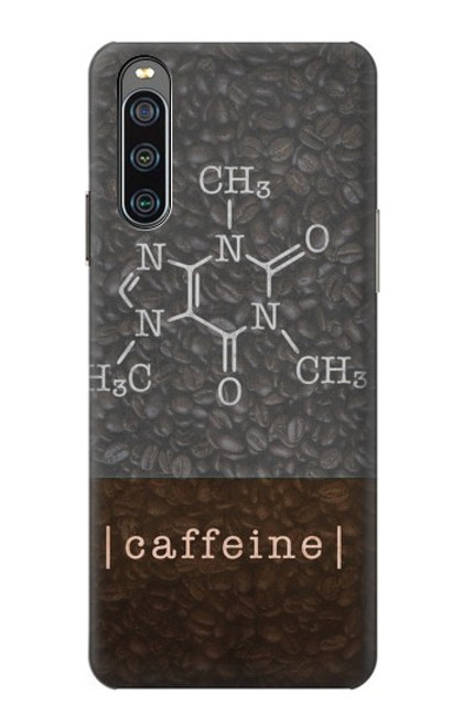 S3475 カフェイン分子 Caffeine Molecular Sony Xperia 10 IV バックケース、フリップケース・カバー