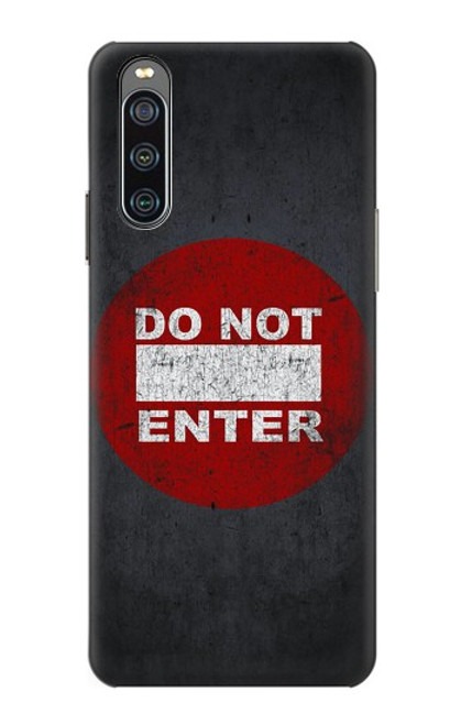 S3683 立入禁止 Do Not Enter Sony Xperia 10 IV バックケース、フリップケース・カバー