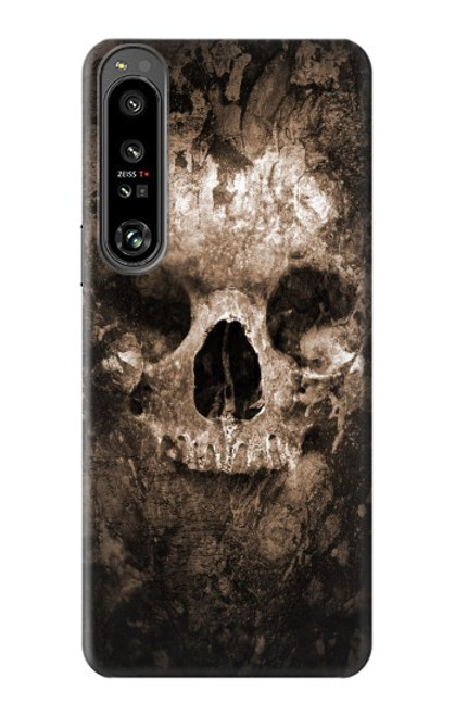 S0552 スカル Skull Sony Xperia 1 IV バックケース、フリップケース・カバー