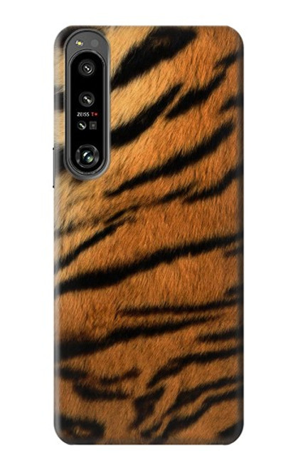 S2962 虎のストライプグラフィックプリント Tiger Stripes Graphic Printed Sony Xperia 1 IV バックケース、フリップケース・カバー