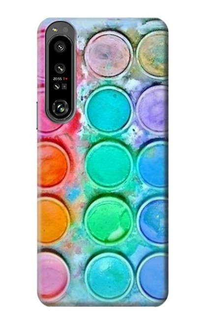 S3235 水彩ミキシング Watercolor Mixing Sony Xperia 1 IV バックケース、フリップケース・カバー