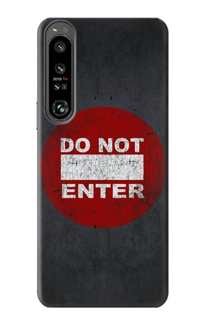 S3683 立入禁止 Do Not Enter Sony Xperia 1 IV バックケース、フリップケース・カバー