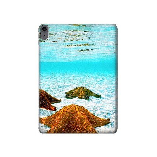 S1679 ヒトデ 海 浜 Starfish Sea Beach iPad Air (2020, 2022), Air 11 (2024,2025,2026), Pro 11 (2022) タブレットケース