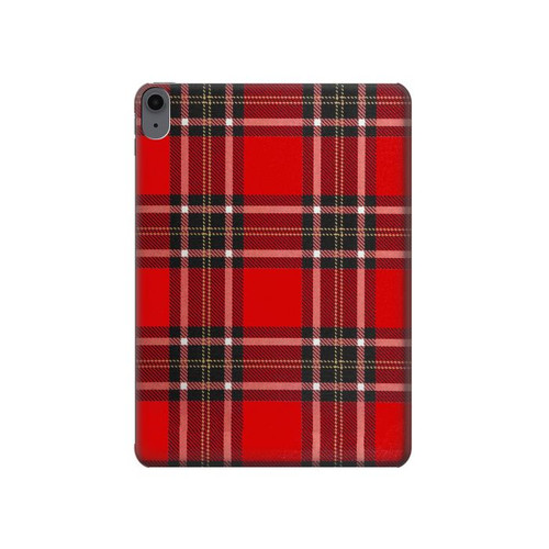S2374 タータンレッドパターン Tartan Red Pattern iPad Air (2022,2020, 4th, 5th), iPad Pro 11 (2022, 6th) タブレットケース