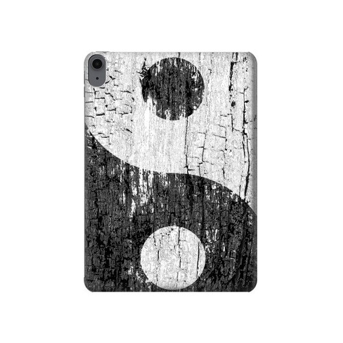 S2489 陰陽木グラフィックプリント Yin Yang Wood Graphic Printed iPad Air (2020, 2022), Air 11 (2024,2025,2026), Pro 11 (2022) タブレットケース