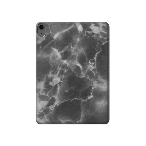 S2526 ブラックマーブルグラフィックプリント Black Marble Graphic Printed iPad Air (2020, 2022), Air 11 (2024,2025,2026), Pro 11 (2022) タブレットケース