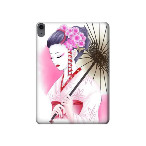 S2579 着物 Japanese Traditional Geisha Kimono iPad Air (2020, 2022), Air 11 (2024,2025,2026), Pro 11 (2022) タブレットケース