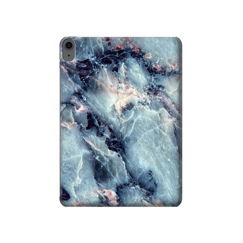 S2689 ブルーマーブルグラフィックプリント Blue Marble Texture Graphic Printed iPad Air (2020, 2022), Air 11 (2024,2025,2026), Pro 11 (2022) タブレットケース