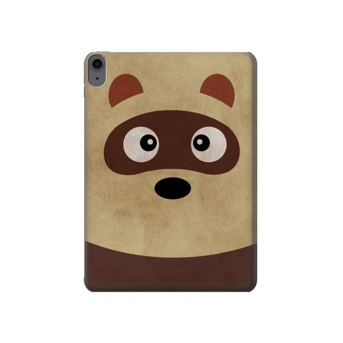 S2825 かわいいアライグマ Cute Cartoon Raccoon iPad Air (2022,2020, 4th, 5th), iPad Pro 11 (2022, 6th) タブレットケース
