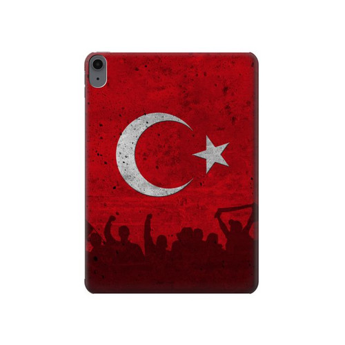 S2991 七面鳥サッカー Turkey Football Soccer Flag iPad Air (2022,2020, 4th, 5th), iPad Pro 11 (2022, 6th) タブレットケース