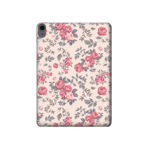S3095 ヴィンテージ・バラ Vintage Rose Pattern iPad Air (2022,2020, 4th, 5th), iPad Pro 11 (2022, 6th) タブレットケース