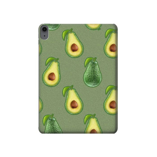S3285 アボカドパターン Avocado Fruit Pattern iPad Air (2020, 2022), Air 11 (2024,2025,2026), Pro 11 (2022) タブレットケース