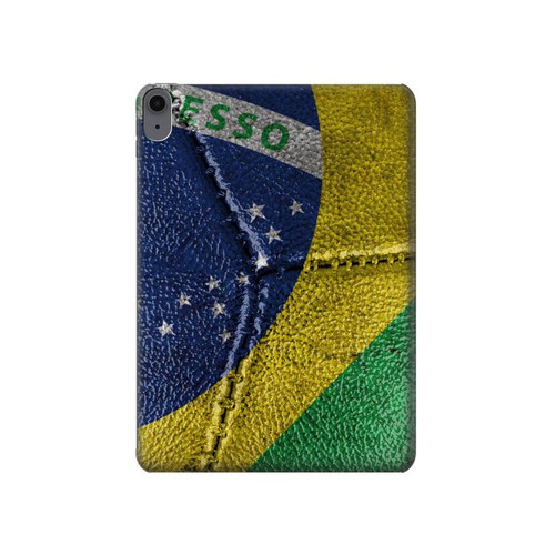 S3297 ブラジルの旗ビンテージフットボールのグラフィック Brazil Flag Vintage Football Graphic iPad Air (2022,2020, 4th, 5th), iPad Pro 11 (2022, 6th) タブレットケース