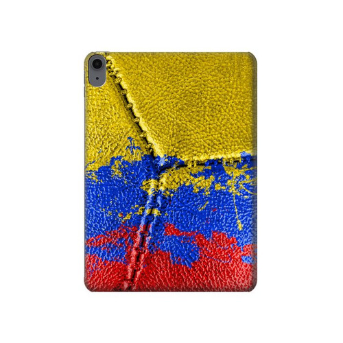 S3306 コロンビアの旗ビンテージフットボールのグラフィック Colombia Flag Vintage Football Graphic iPad Air (2022,2020, 4th, 5th), iPad Pro 11 (2022, 6th) タブレットケース