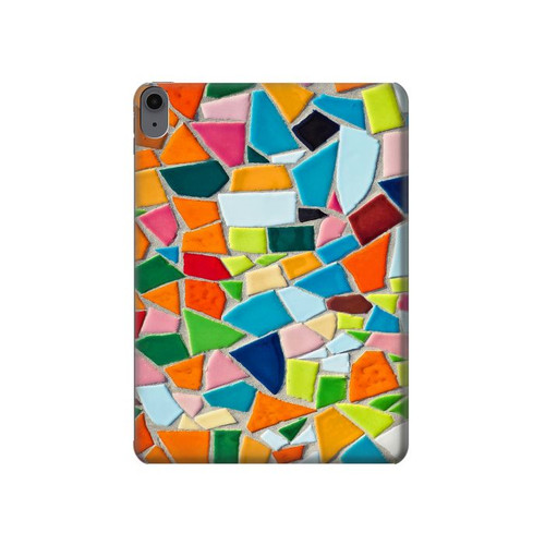 S3391 モザイクアートグラフィック Abstract Art Mosaic Tiles Graphic iPad Air (2022,2020, 4th, 5th), iPad Pro 11 (2022, 6th) タブレットケース