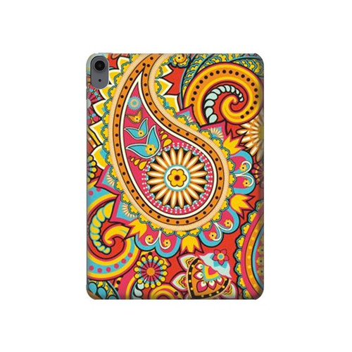 S3402 ペイズリー花柄 Floral Paisley Pattern Seamless iPad Air (2022,2020, 4th, 5th), iPad Pro 11 (2022, 6th) タブレットケース