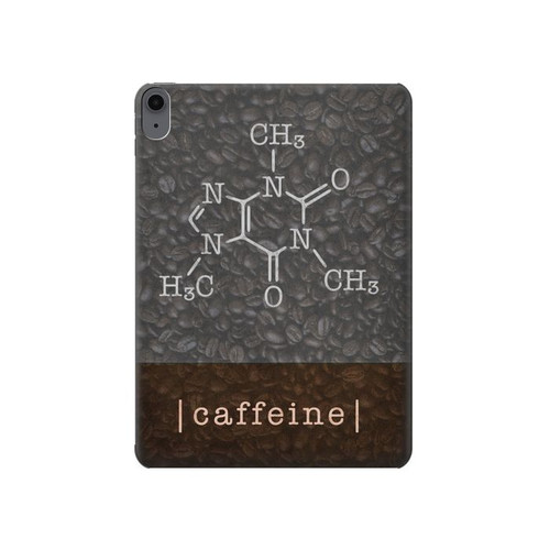 S3475 カフェイン分子 Caffeine Molecular iPad Air (2022,2020, 4th, 5th), iPad Pro 11 (2022, 6th) タブレットケース