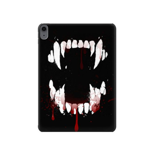 S3527 吸血鬼の歯 Vampire Teeth Bloodstain iPad Air (2022,2020, 4th, 5th), iPad Pro 11 (2022, 6th) タブレットケース