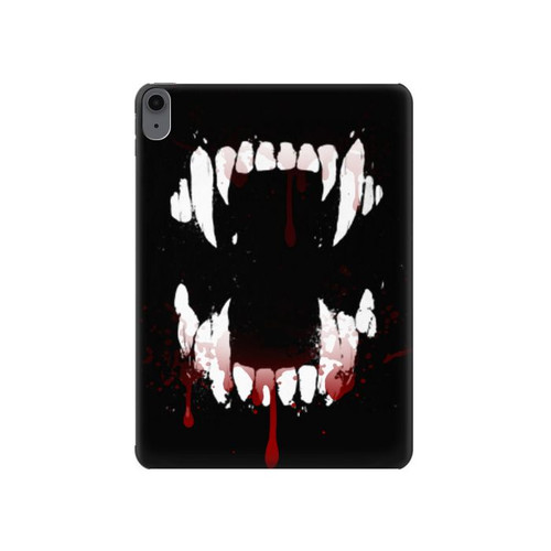 S3527 吸血鬼の歯 Vampire Teeth Bloodstain iPad Air (2020, 2022), Air 11 (2024,2025,2026), Pro 11 (2022) タブレットケース